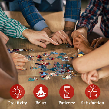 Christmas divertente santa claus puzzle puzzle 1000 pezzi